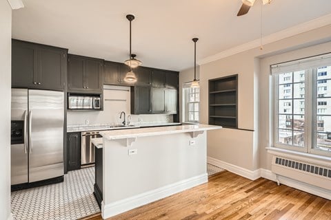 Floor plan for 2 beds, 1 bath, 1228 sqft
